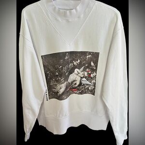 Vintage Boys Lie White Angel Graphic Sweatshirt S-M